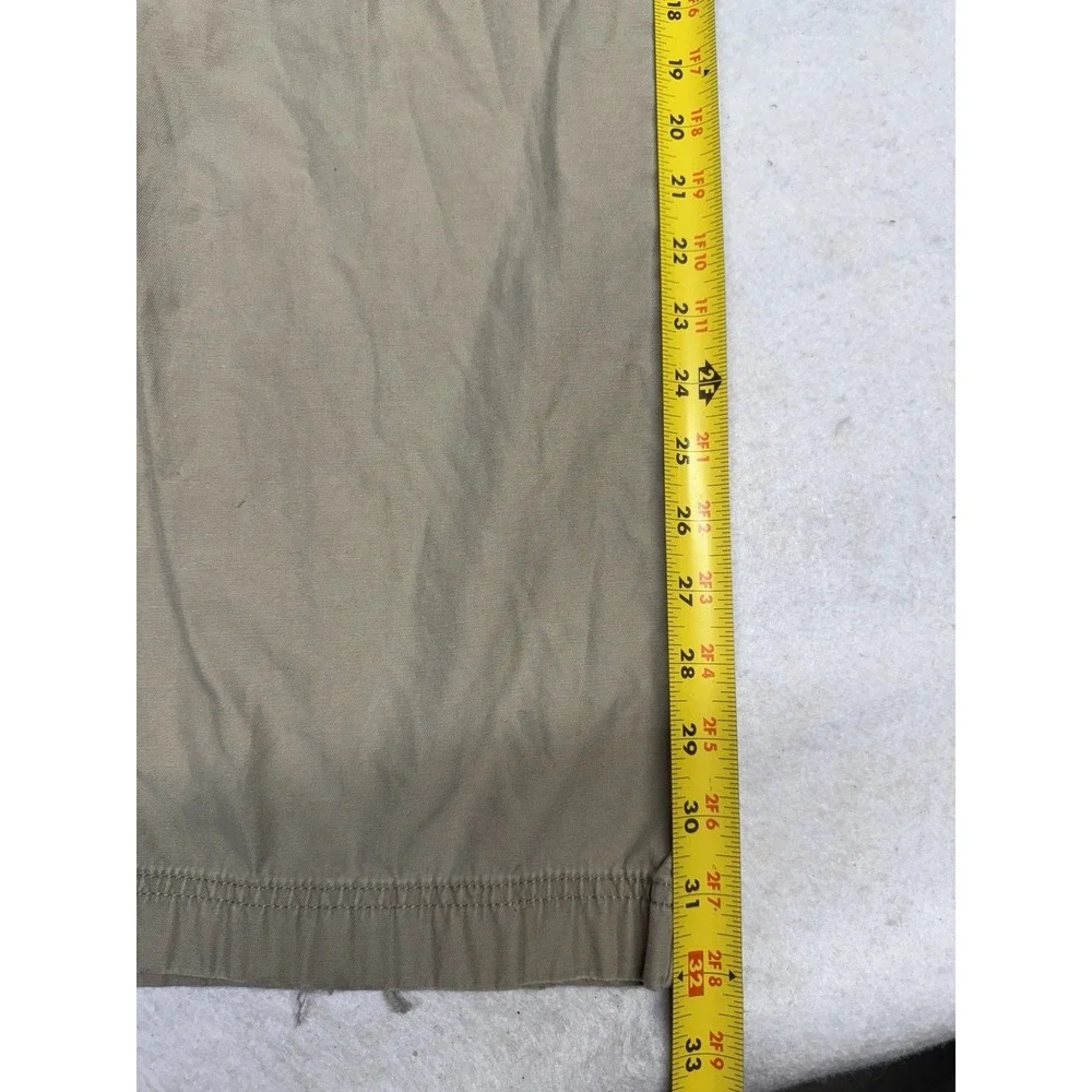 The North‎ Face Men's Tan Cargo Hiking Pants Size 40 Long 100% Cotton